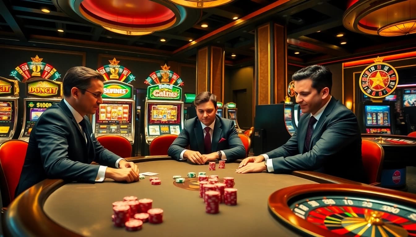 Vivez l'excitation du meilleur casino en ligne avec des jeux de poker vibrants et des machines à sous passionnantes.