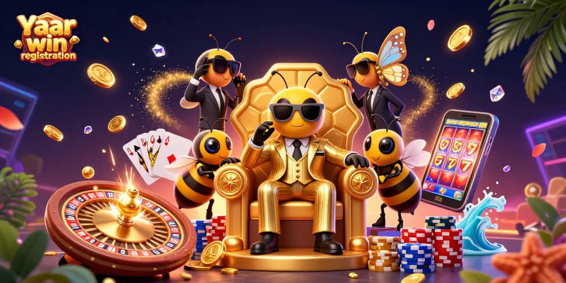 Engage with Yaar win registration for a thrilling online casino gaming experience.
