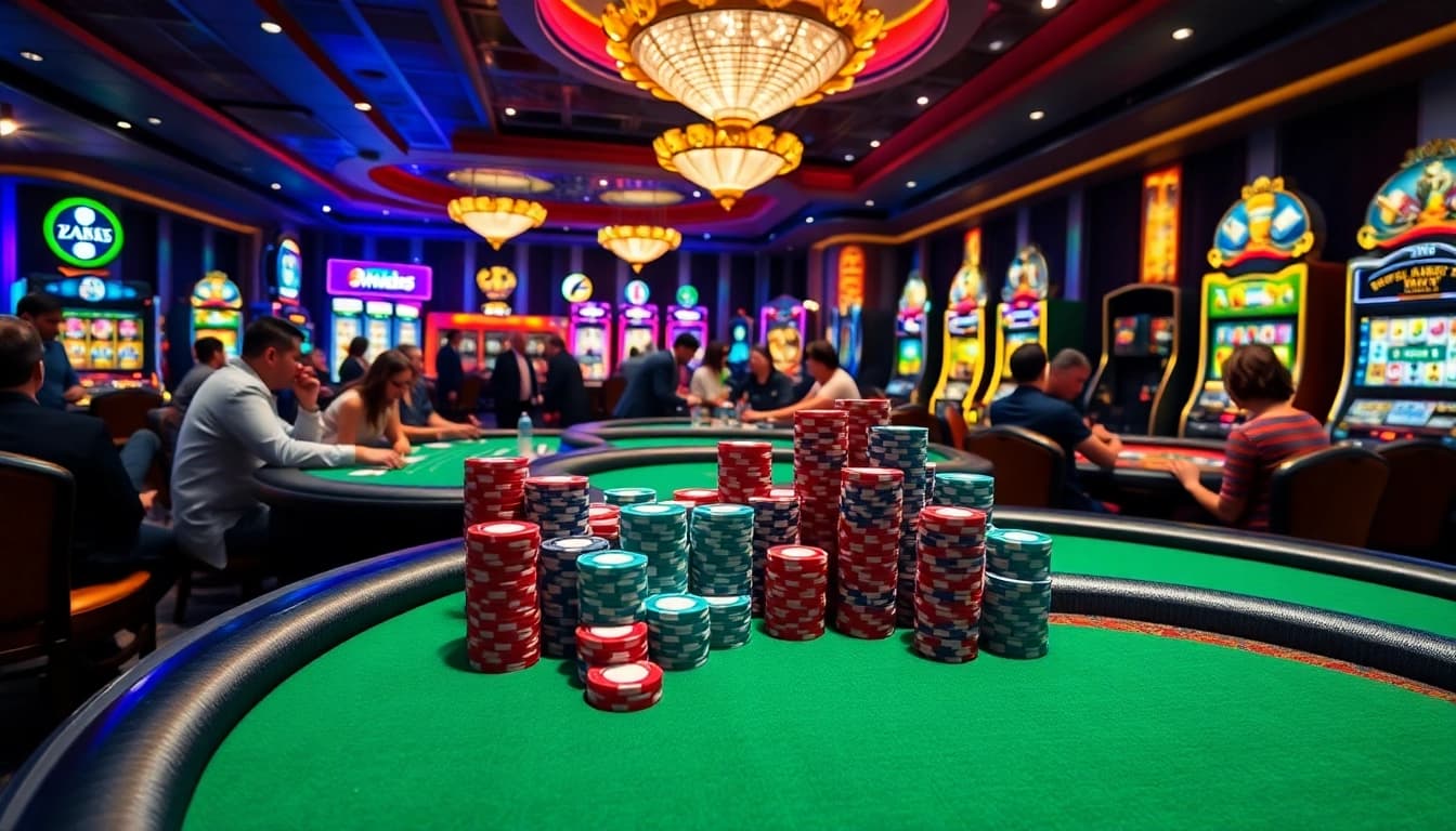 Experience the thrill of BK8 เว็บตรง with vibrant casino gaming and engaging players in action.