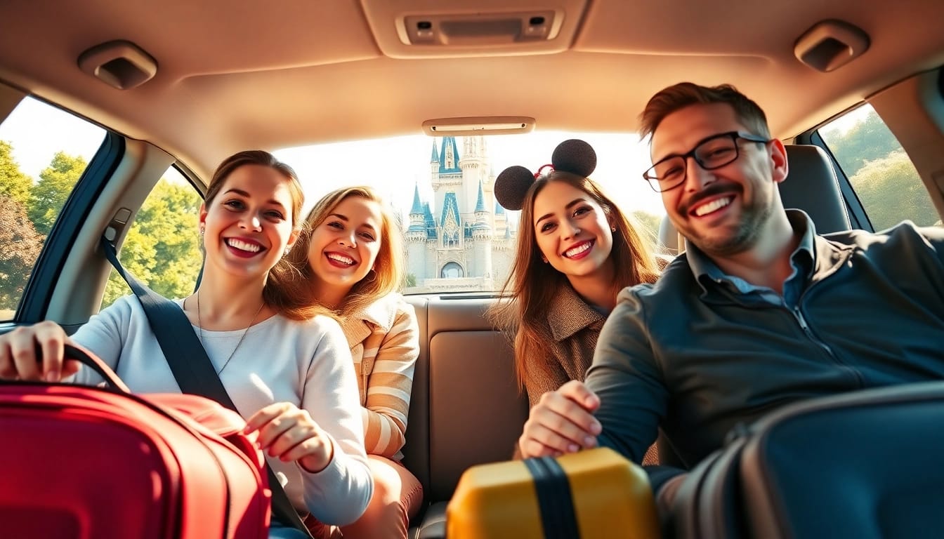 Experience Disneyland Paris airport transfer services for a comfortable family journey.
