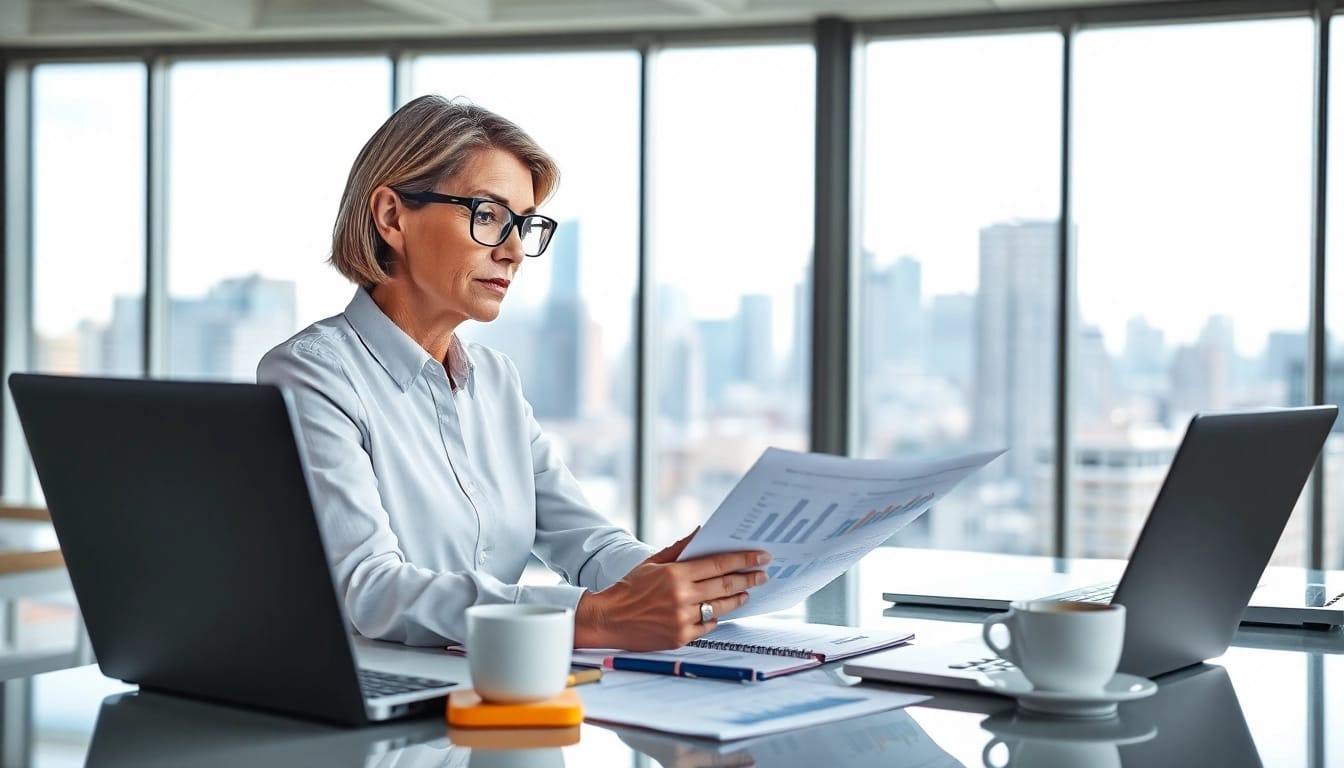 Gain insights on grants and pre-post award compliance from a focused consultant in a modern office.