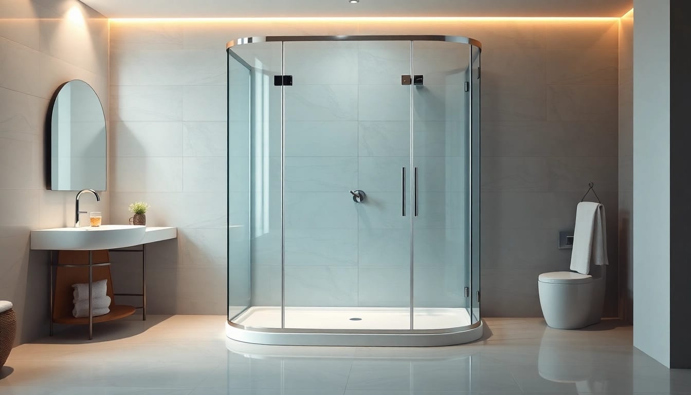 Die sonni Duschkabine 80x80 bietet modernes Design und eleganten Komfort für jedes Badezimmer.