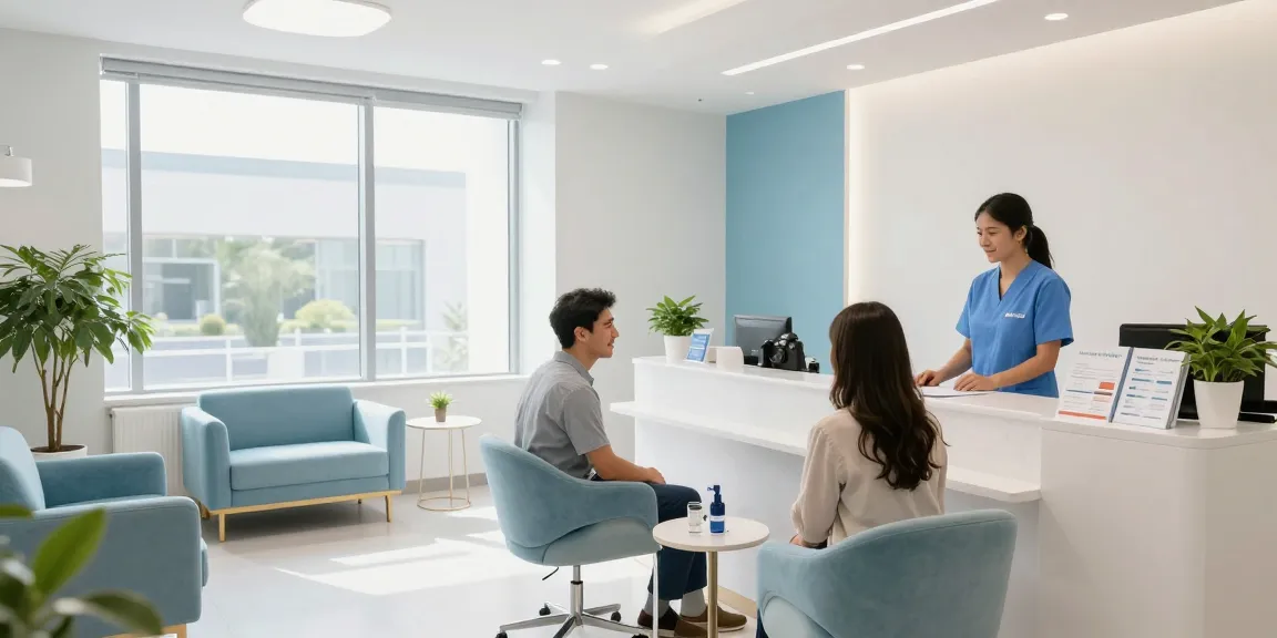 Hair transplant Turkey price displayed in a welcoming clinic environment with healthcare professionals, enhancing patient care and trust.