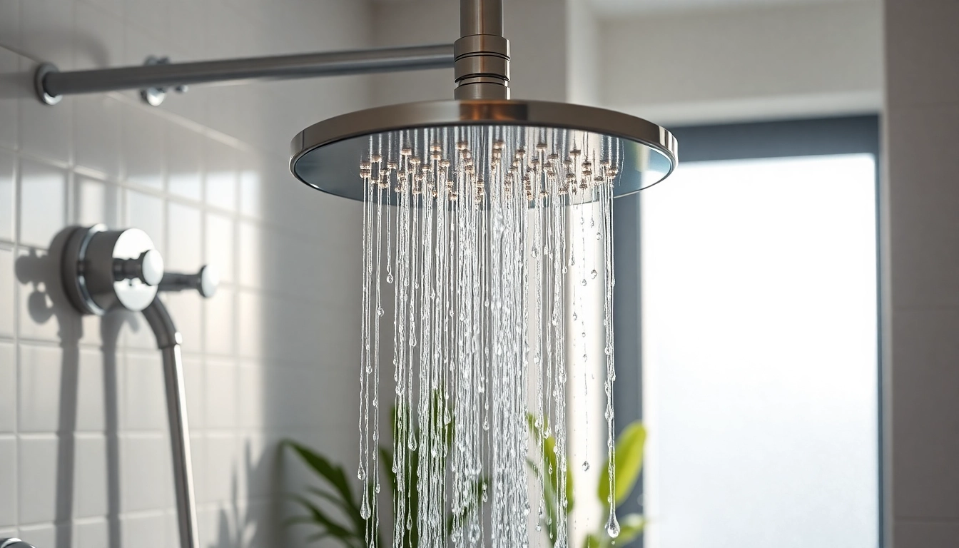 Experience stunning elegant showers Australia in a luxurious bathroom with a modern design.