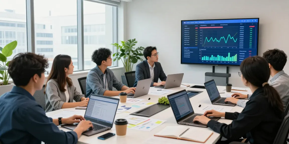 SEO Agency in Malaysia team collaborating on digital marketing strategies in modern office
