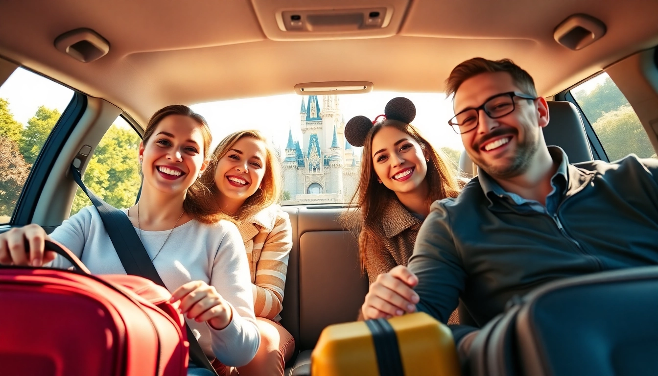 Experience Disneyland Paris airport transfer services for a comfortable family journey.