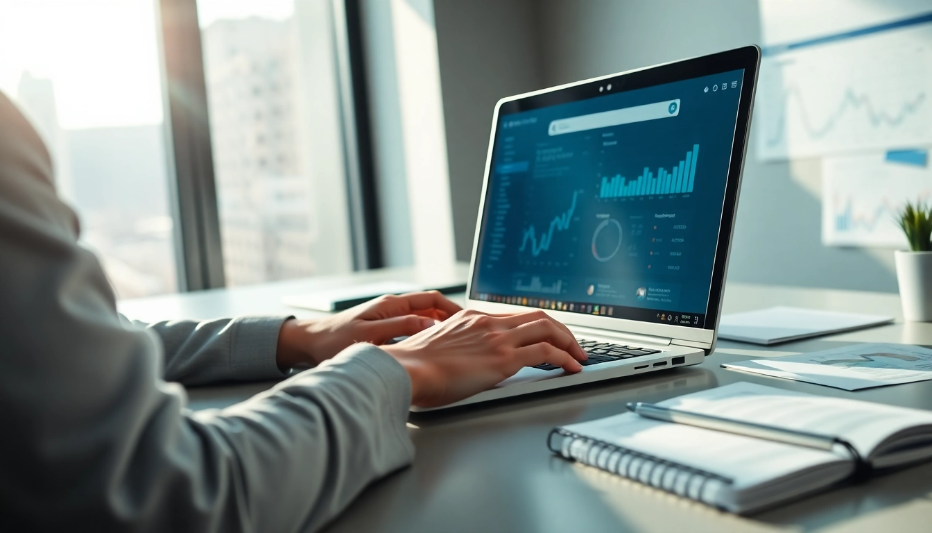 Extracting linkedin search data extraction with a professional data analyst in a modern workspace.