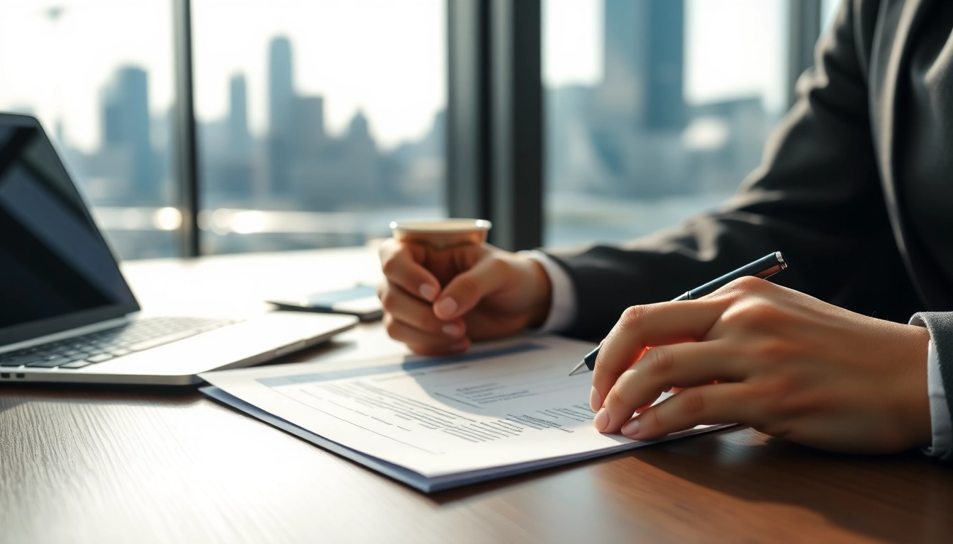 Complete the eta uk application form efficiently in a professional office setting.
