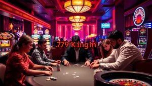 Players experience thrilling moments at the poker table at 79king hn, where excitement and strategy collide.