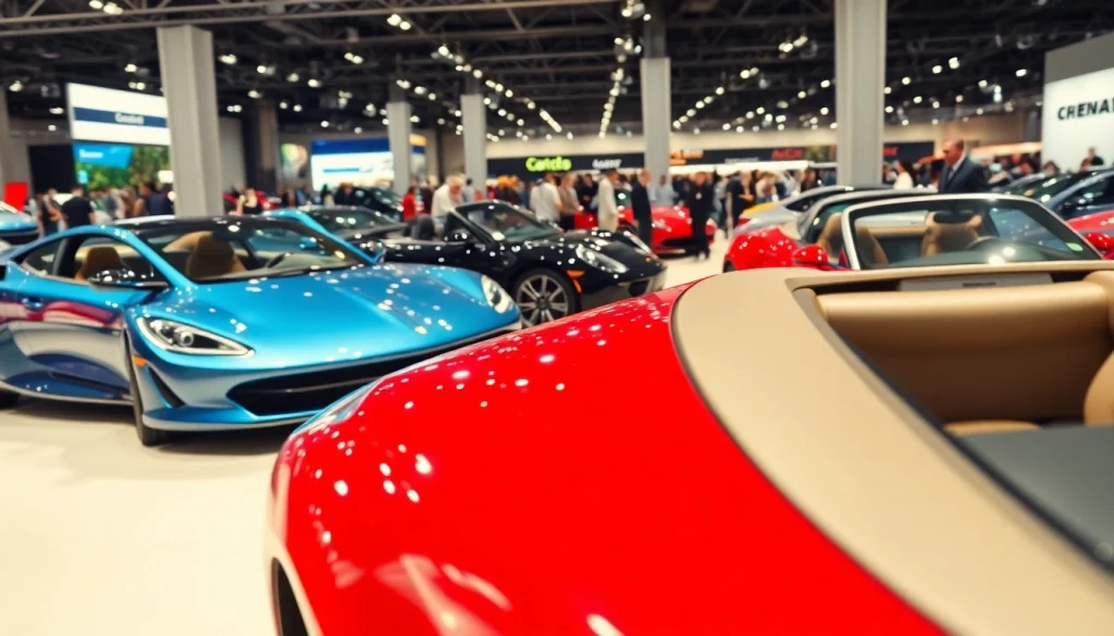 Experience the excitement of the Auto Cars Show with stunning car displays and engaged visitors.