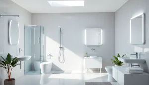 Optimieren Sie Ihr Badezimmer mit sonni sanitär Produkten und eleganten Badezimmermöbeln.