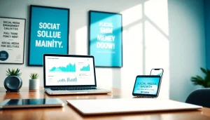 Explore the power of a cheap smm panel in a modern digital marketing workspace with engaging metrics.