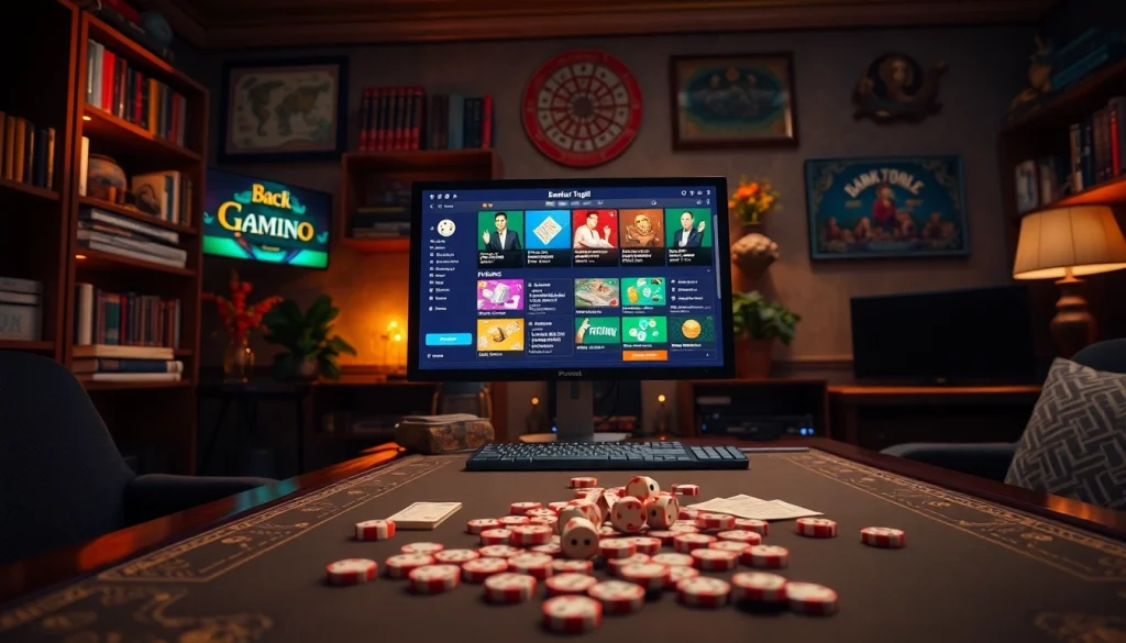 Menampilkan bandar togel online dalam suasana bermain di ruang gaming yang nyaman.