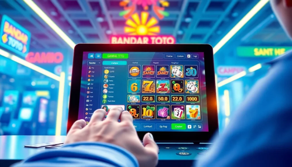 Bergabunglah dengan bandar toto dalam pengalaman bermain slot dan togel yang menarik.