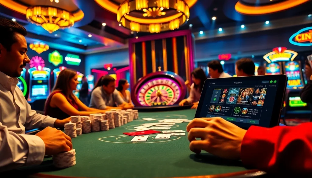 Experience elite gambling excitement at https://whycazino.com with a thrilling poker table scene and vibrant casino games.