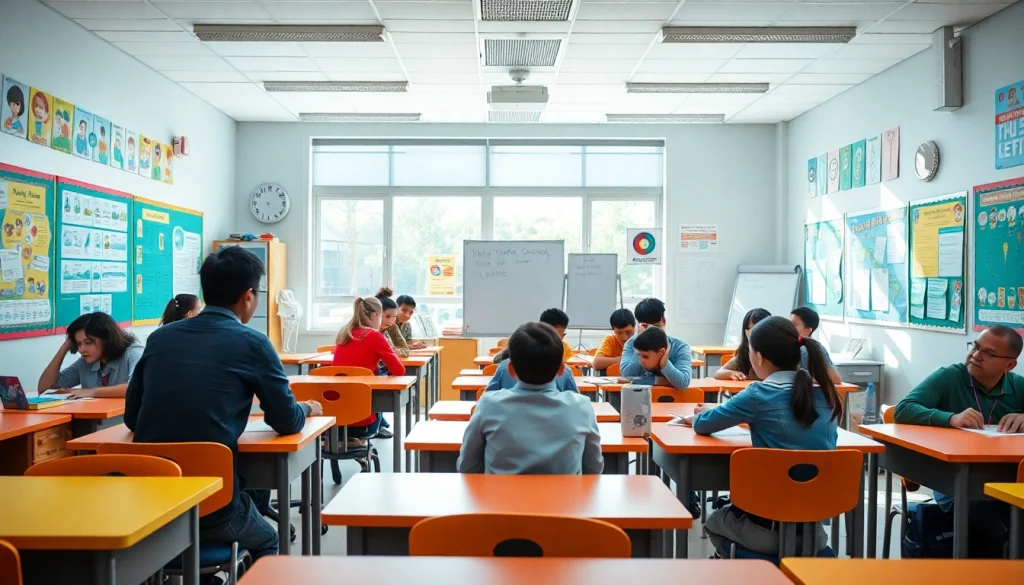 Engaged students participating in collaborative learning, enhancing their Education experience.