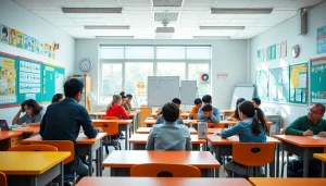 Engaged students participating in collaborative learning, enhancing their Education experience.