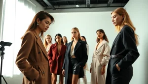 Book fotografico modelle session with diverse models in Milan