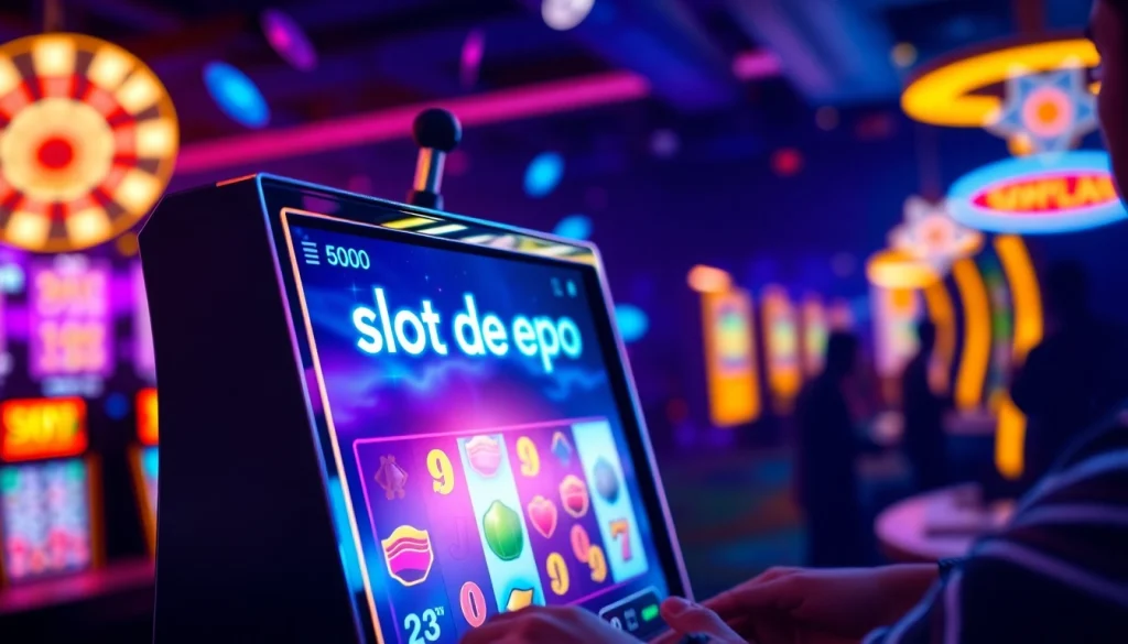 Permainan slot depo 5000 yang menarik dengan interface yang ramah pengguna.