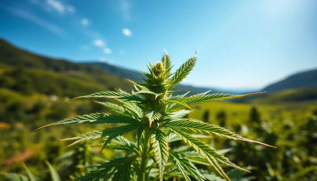 Découverte des lois concernant la legalisation canabis espagne avec des plantations en arrière-plan.