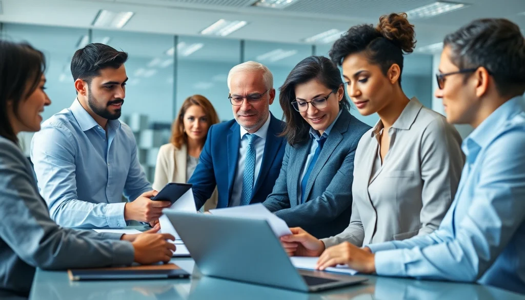 Corporate Tax Return Filing strategies discussed by a professional team in a modern office setting.