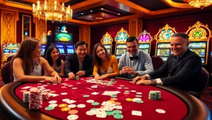 Experience thrilling gaming at C168.com with dynamic poker action and vibrant casino atmosphere.