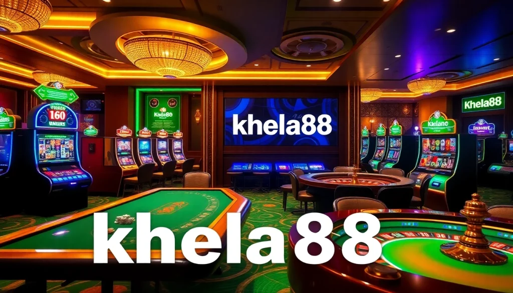 Get ready to win big at Khela88 লগইন করুন with thrilling casino games and exciting betting options.