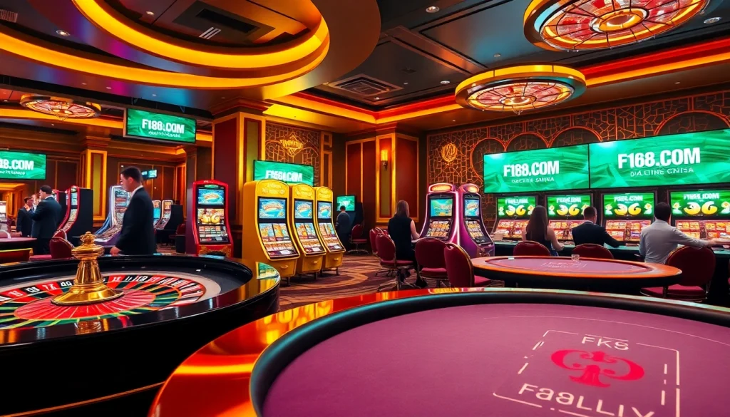 Experience the excitement at F168.COM with luxury casino games and vibrant graphics.