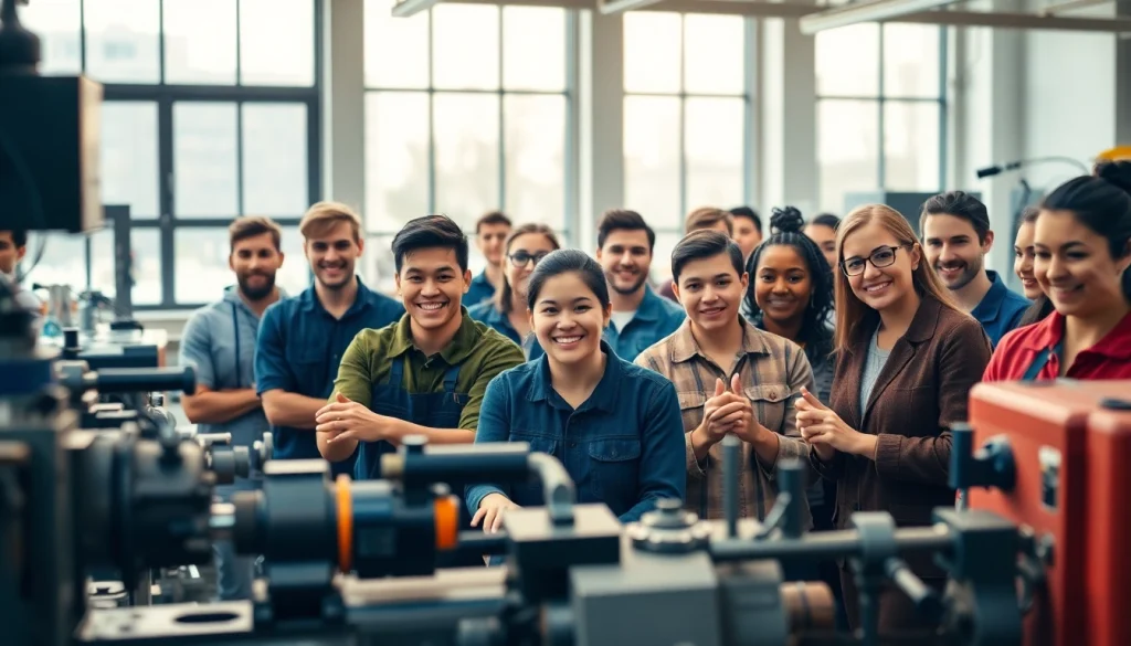 Students engaging in practical training at a Trade School Knoxville TN showcasing hands-on learning.