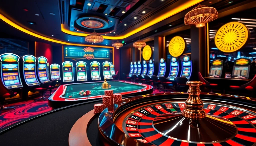 Experience the thrilling atmosphere at https://rr88.wales/, where luxurious casino tables and vibrant gaming action await.