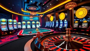 Experience the thrilling atmosphere at https://rr88.wales/, where luxurious casino tables and vibrant gaming action await.