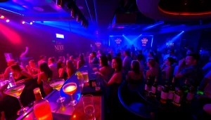 Experience the vibrant nightlife at Club SXM, featuring stunning performers and luxurious ambiance.