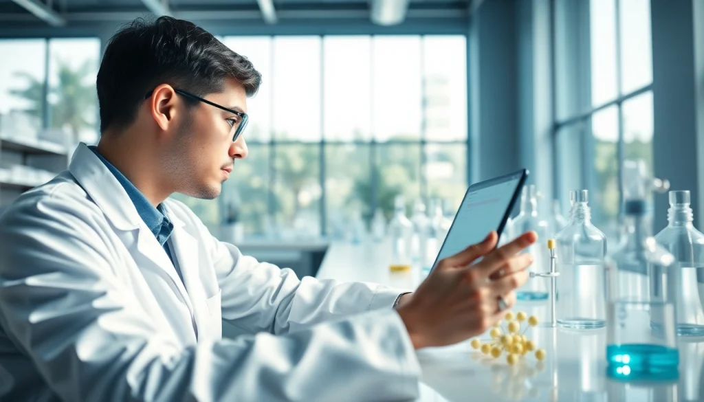 WIN55 synthetic cannabinoid research in a modern lab showcasing scientific innovation and precision.