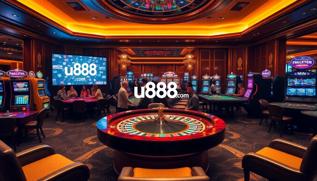 Experience the thrill of u888 com with engaging casino games and vibrant gaming atmosphere.