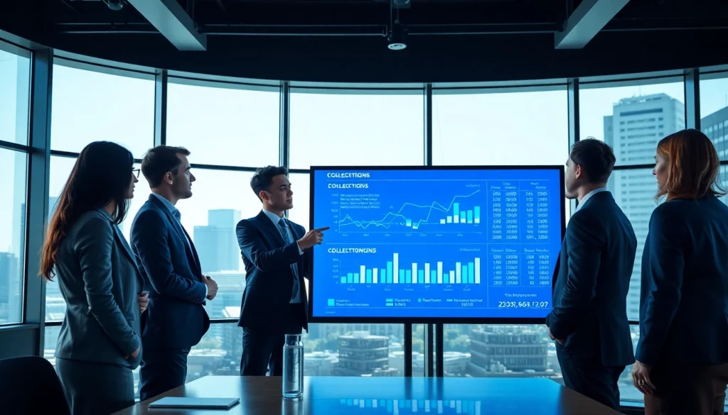 Enhance Legal Spend Management for Collections with insightful financial analysis scene.