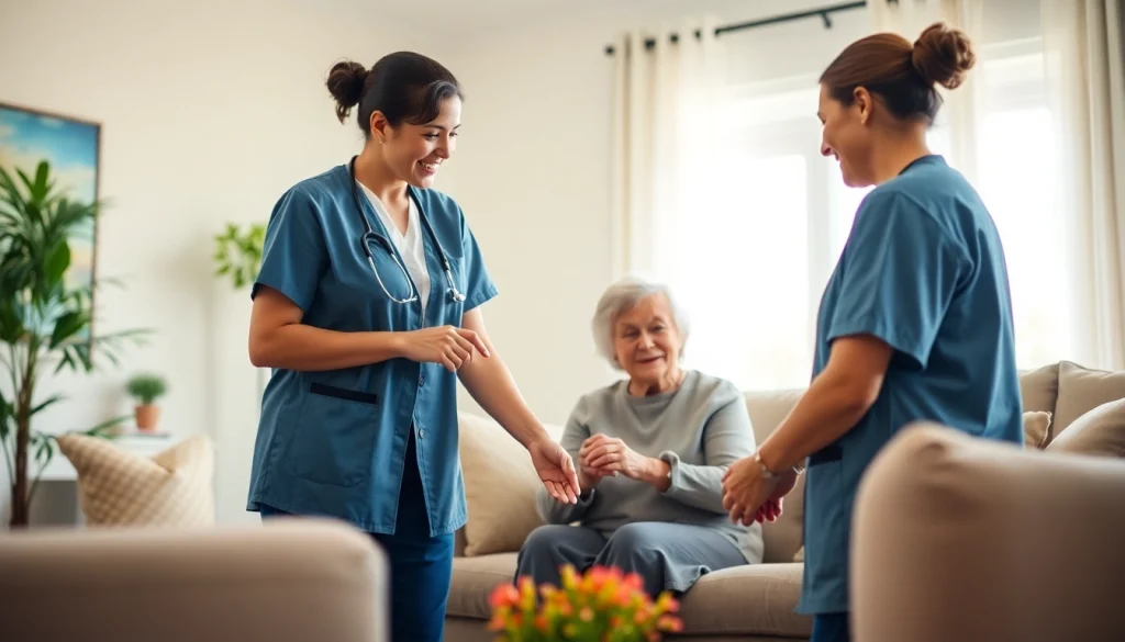 Senior caregivers austin tx providing compassionate support in a comforting home environment.