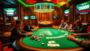 Experience the excitement of professional gambling at https://ok88.tech/ with thrilling poker and roulette games.