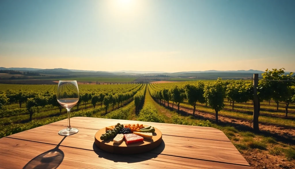 Enjoying fine wines at Sacramento wineries with picturesque vineyards in the backdrop.