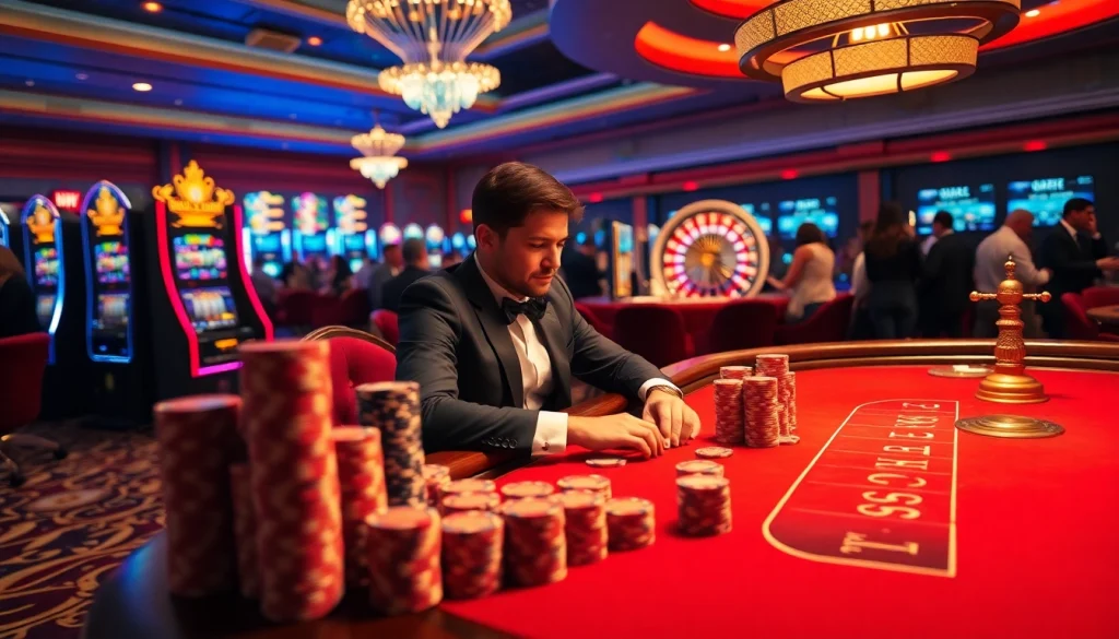 Experience the excitement at https://tobet88bet.com/ with vibrant casino visuals featuring poker tables and high-stakes action.
