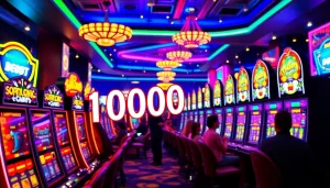 Melihat slot deposit 1000 dengan antusiasme permainan slot di kasino yang menyenangkan.