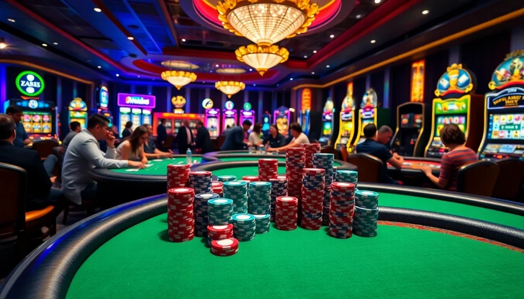 Experience the thrill of BK8 เว็บตรง with vibrant casino gaming and engaging players in action.