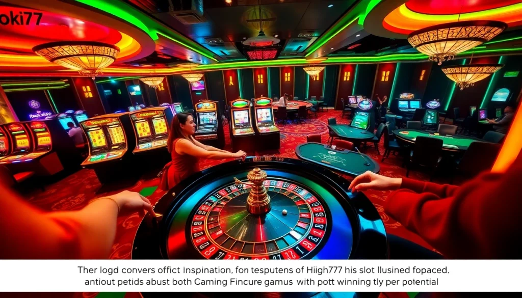 Experience high-stakes excitement at Hoki77 with thrilling online gaming and RTP slots.