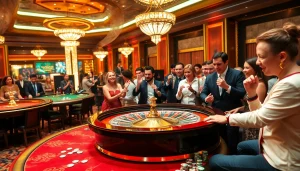 Rasakan kegembiraan berjudi dengan KIT4D dalam adegan kasino mewah ini.