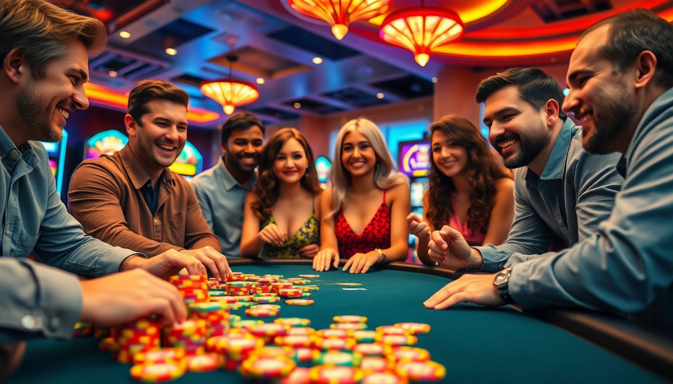 Spielen Sie auf casino-spiele de mit Freunden am aufregenden Spieltisch.