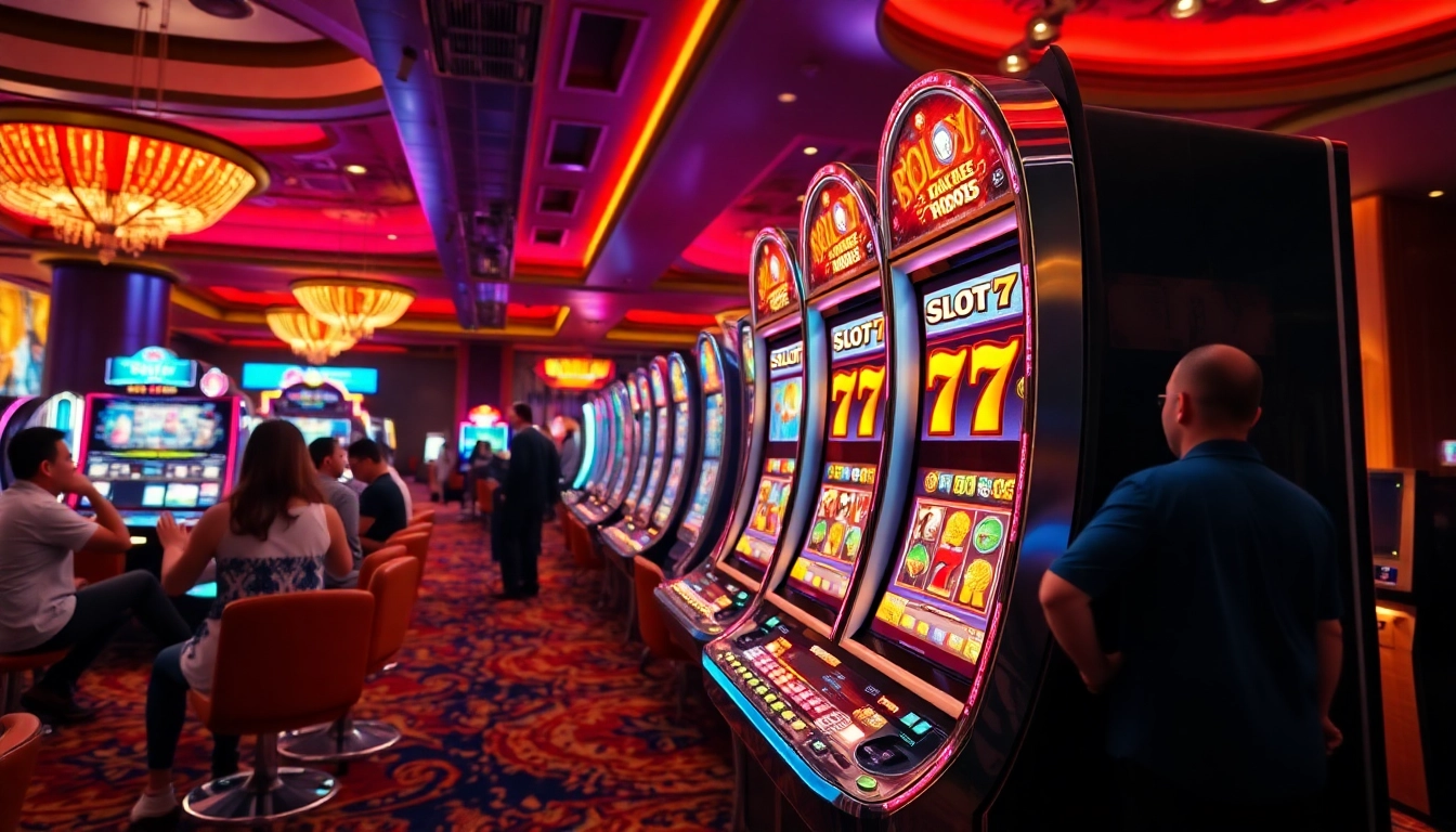 Menangkan Slot77 sambil menikmati suasana kasino yang bersemangat dan menawan.