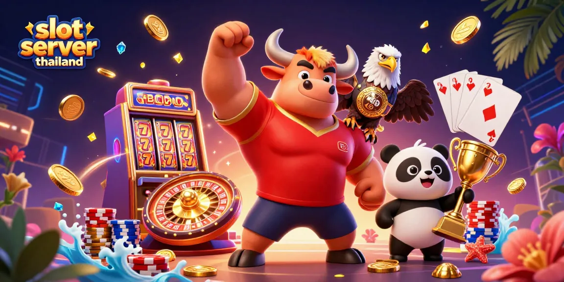 Experience winning thrills at slot server thailand with dynamic casino action featuring lively characters.