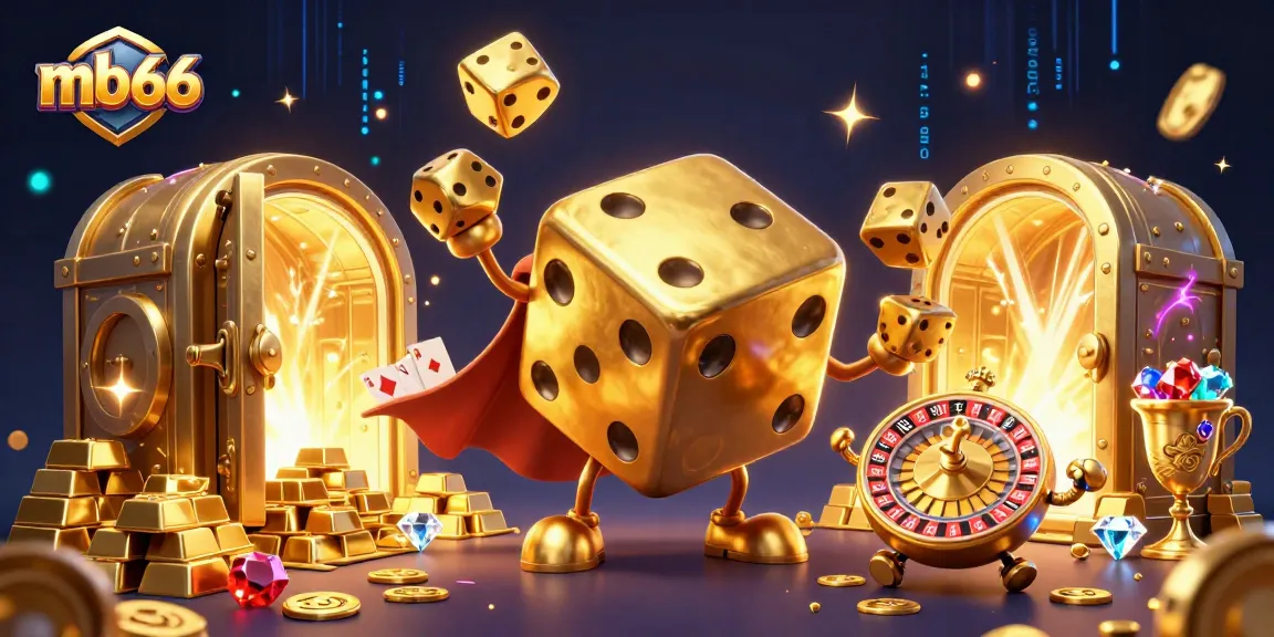 Experience thrilling wins at mb66 casino with golden dice golems and treasure-filled excitement.