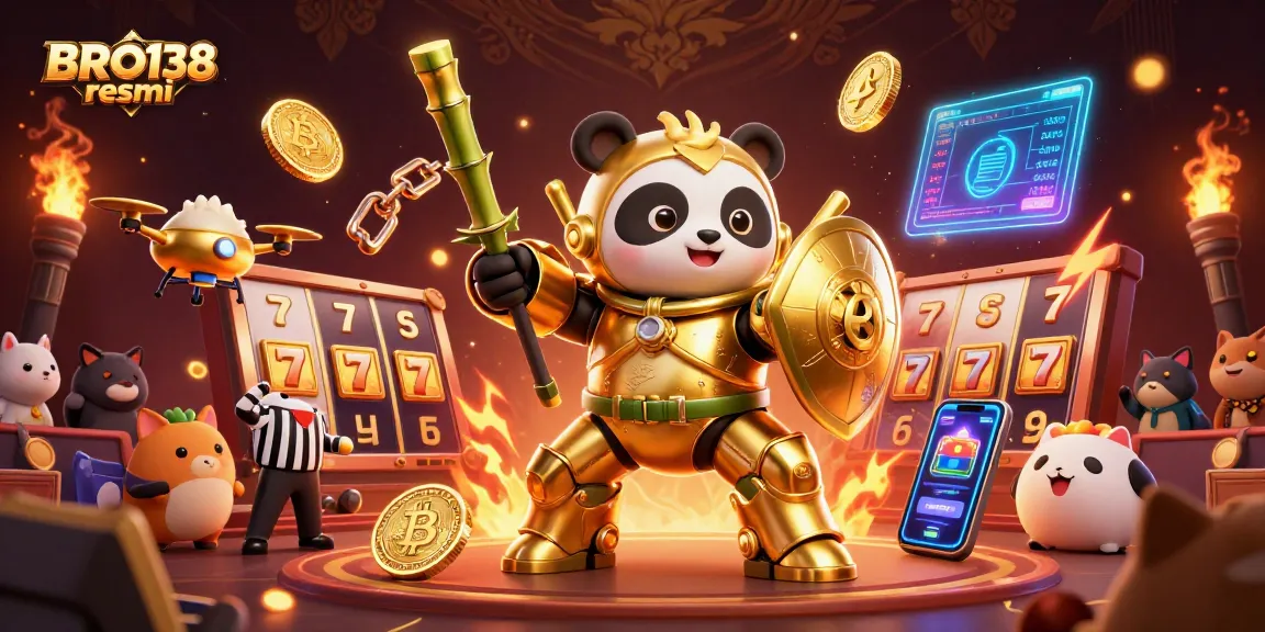 Experience thrilling play at BRO138 resmi, featuring dynamic 3D slots and exciting casino elements in action.