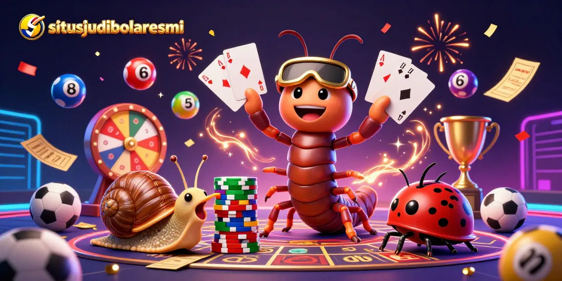 Engage with situsjudibolaresmi for exciting sports betting action featuring dynamic 3D elements and colorful visuals.