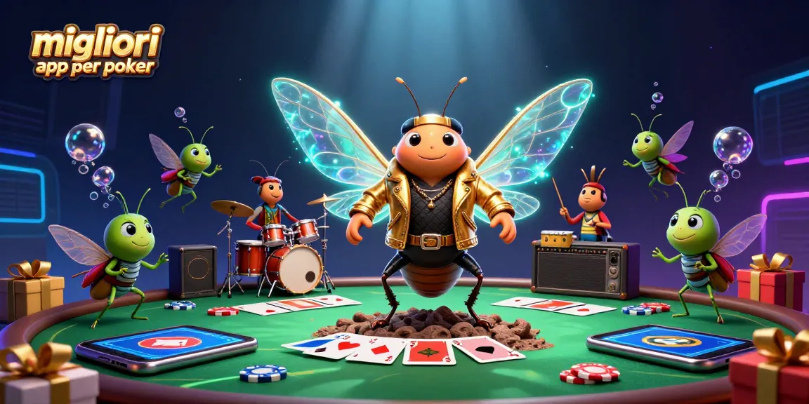 Migliori app per poker: Gioca a poker con personaggi animati e giochi coinvolgenti in un ambiente dinamico